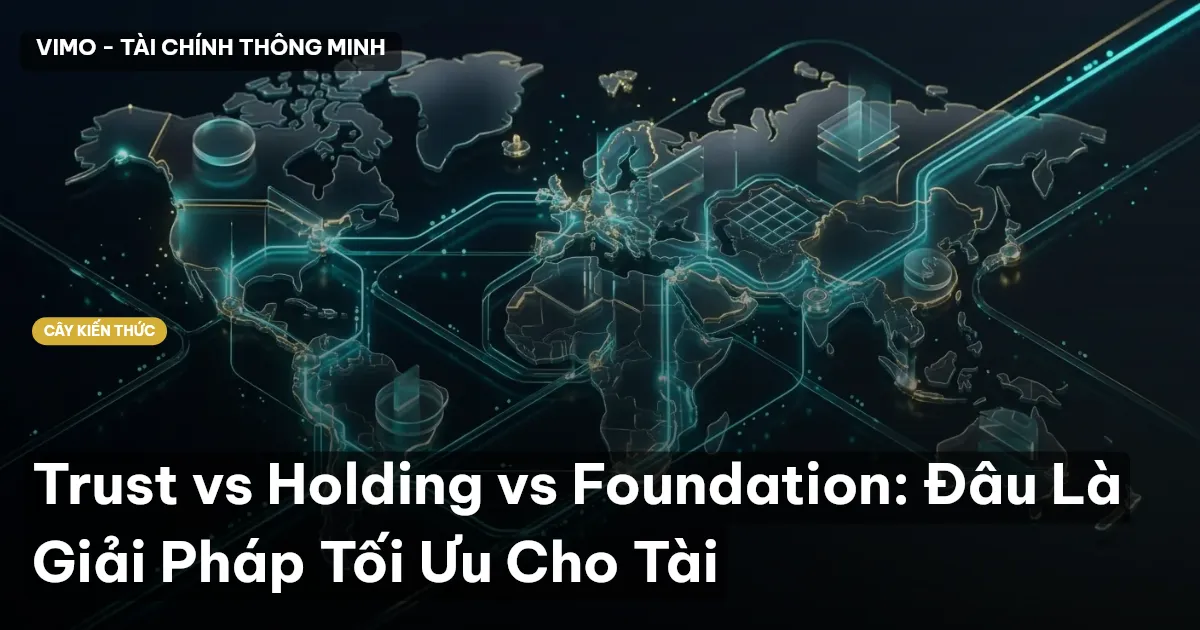 Trust vs Holding vs Foundation: Đâu Là Giải Pháp Tối Ưu Cho Tài
