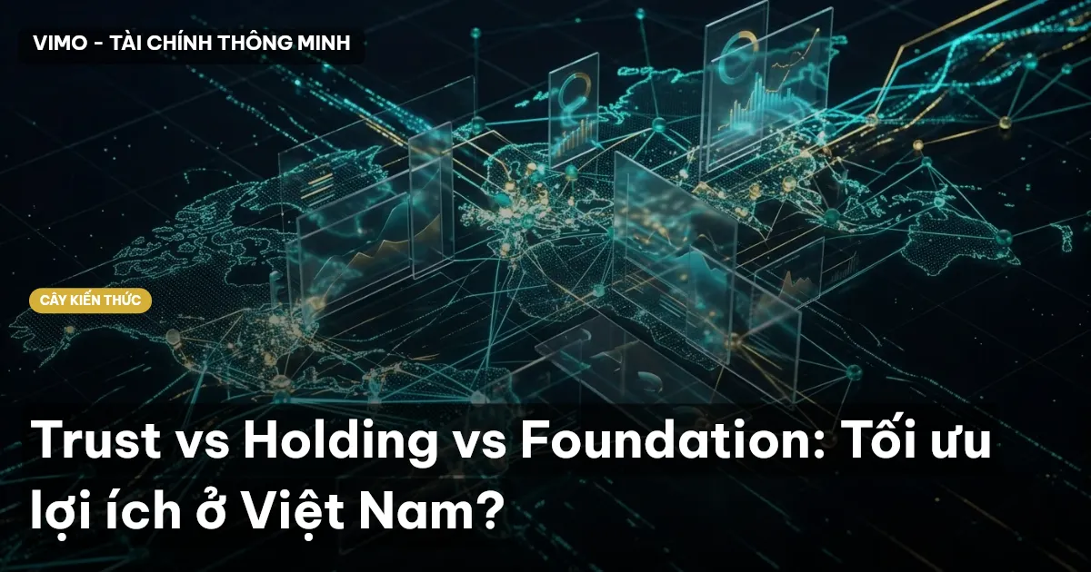 Trust vs Holding vs Foundation: Tối ưu lợi ích ở Việt Nam?