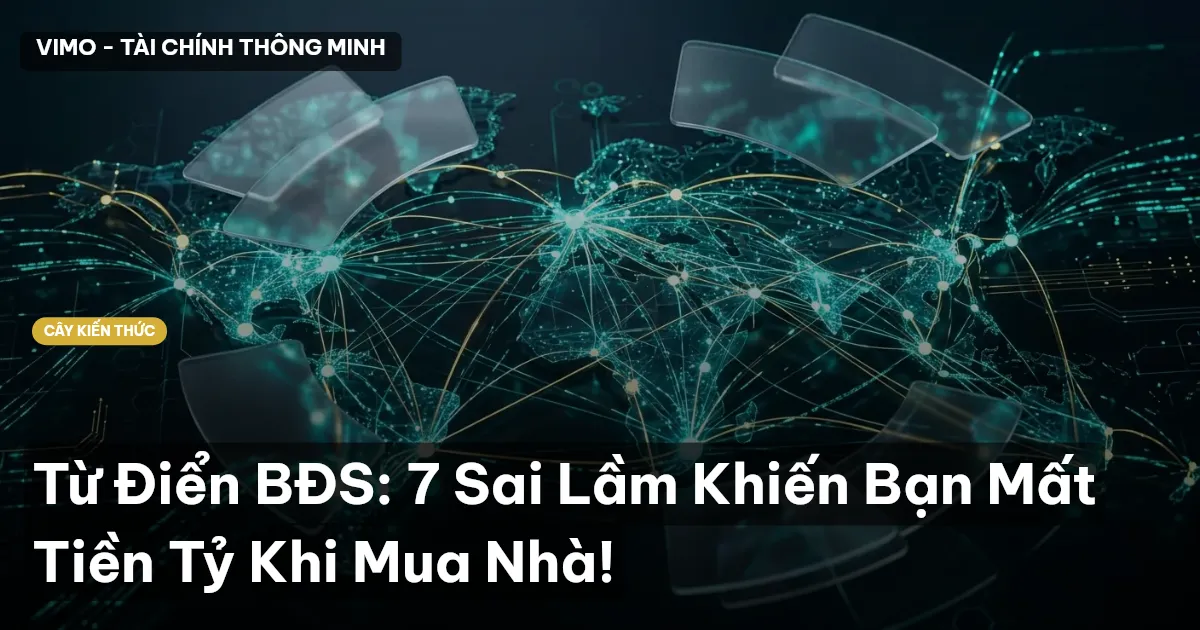 Từ Điển BĐS: 7 Sai Lầm Khiến Bạn Mất Tiền Tỷ Khi Mua Nhà!