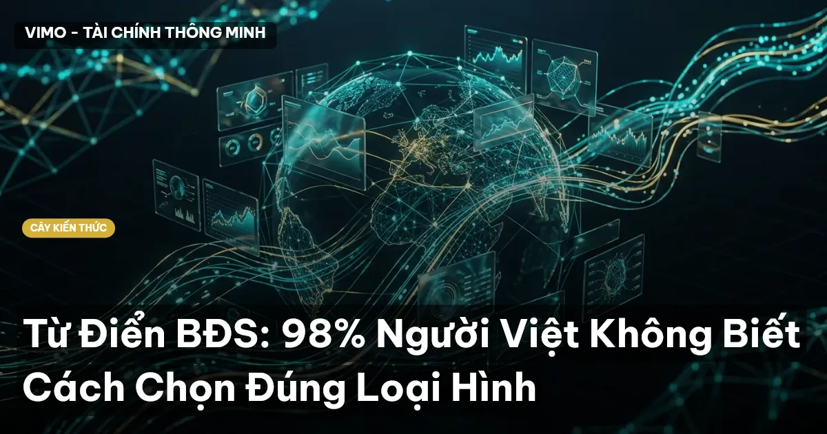Từ Điển BĐS: 98% Người Việt Không Biết Cách Chọn Đúng Loại Hình