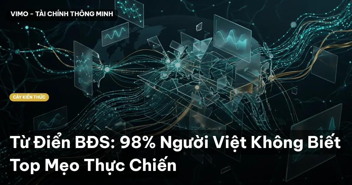 Từ Điển BĐS: 98% Người Việt Không Biết Top Mẹo Thực Chiến