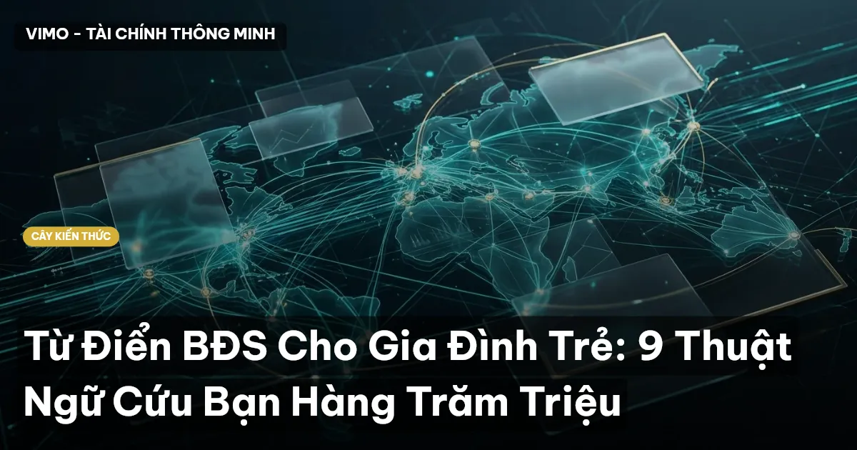 Từ Điển BĐS Cho Gia Đình Trẻ: 9 Thuật Ngữ Cứu Bạn Hàng Trăm Triệu