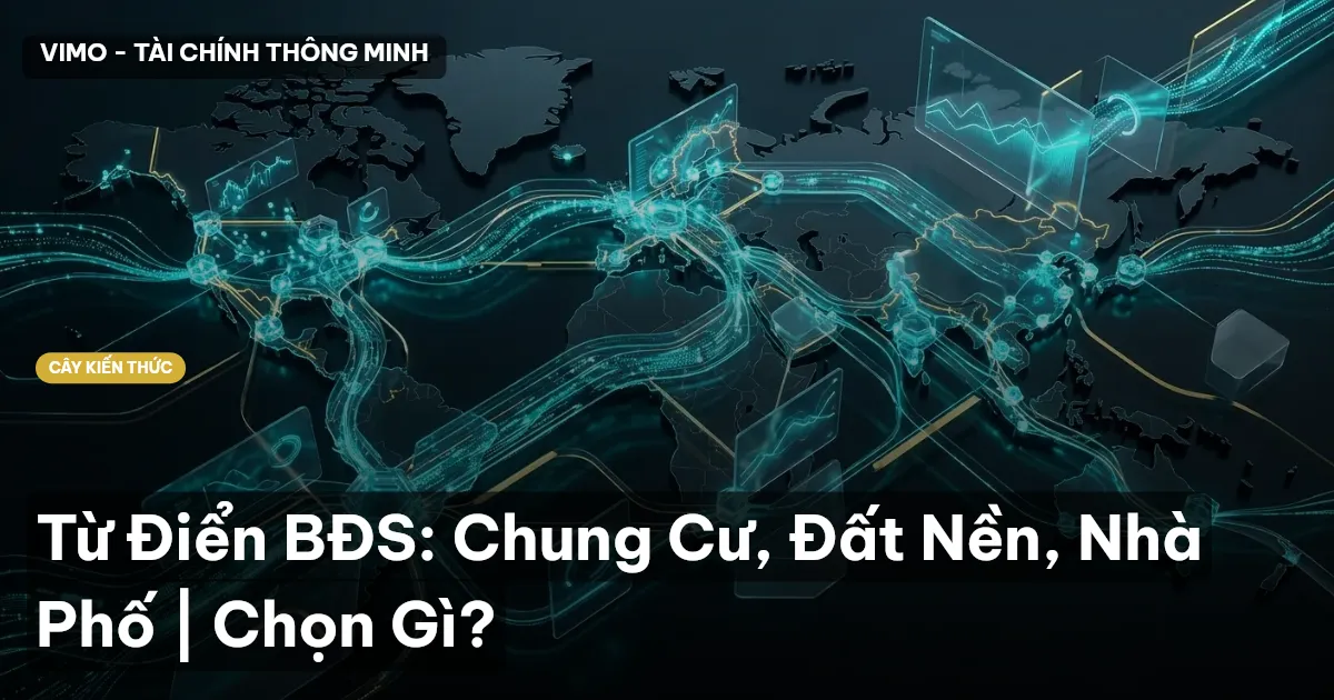 Từ Điển BĐS: Chung Cư, Đất Nền, Nhà Phố | Chọn Gì?