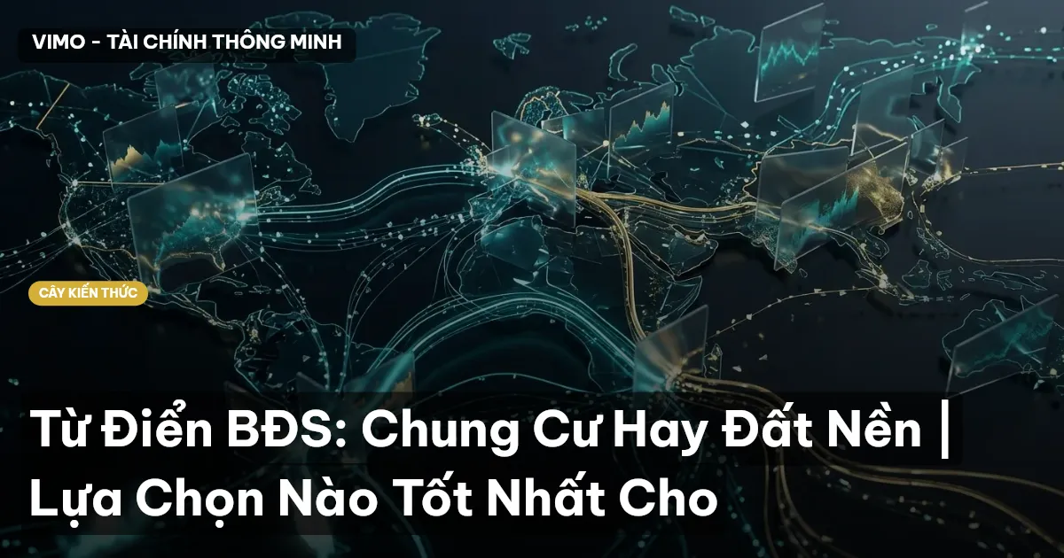 Từ Điển BĐS: Chung Cư Hay Đất Nền | Lựa Chọn Nào Tốt Nhất Cho