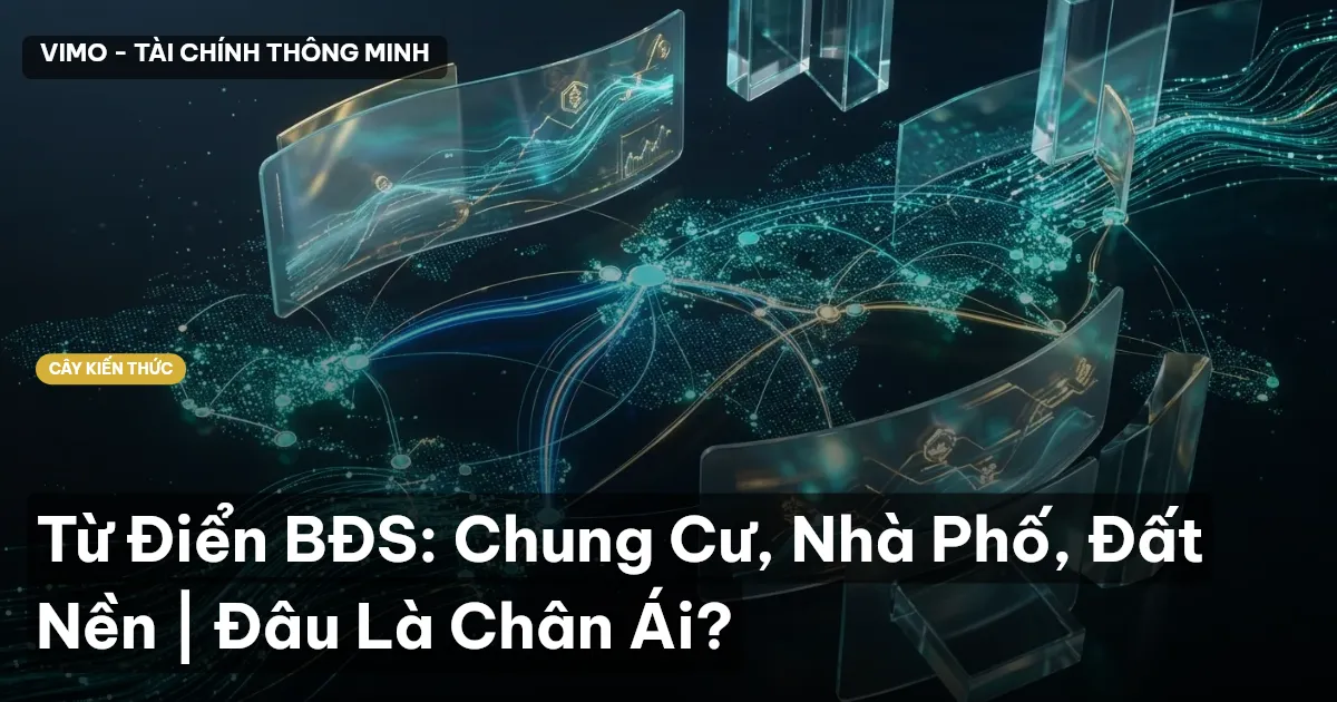Từ Điển BĐS: Chung Cư, Nhà Phố, Đất Nền | Đâu Là Chân Ái?