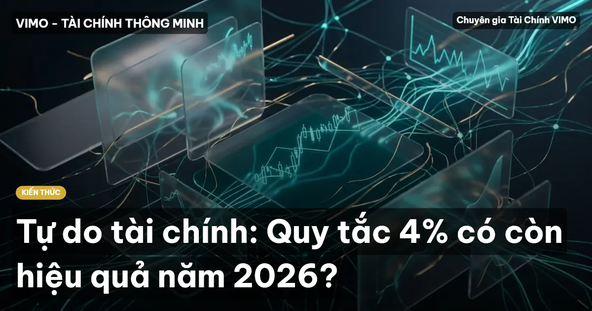 Tự do tài chính: Quy tắc 4% có còn hiệu quả năm 2026?