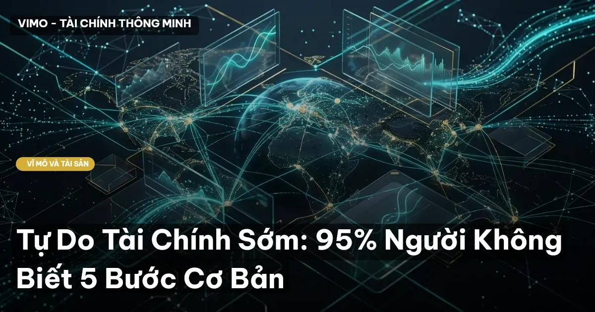 Tự Do Tài Chính Sớm: 95% Người Không Biết 5 Bước Cơ Bản