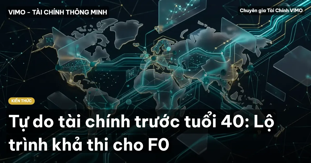 Tự do tài chính trước tuổi 40: Lộ trình khả thi cho F0