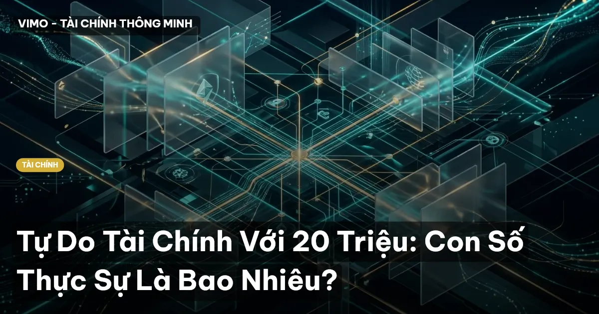 Tự Do Tài Chính Với 20 Triệu: Con Số Thực Sự Là Bao Nhiêu?