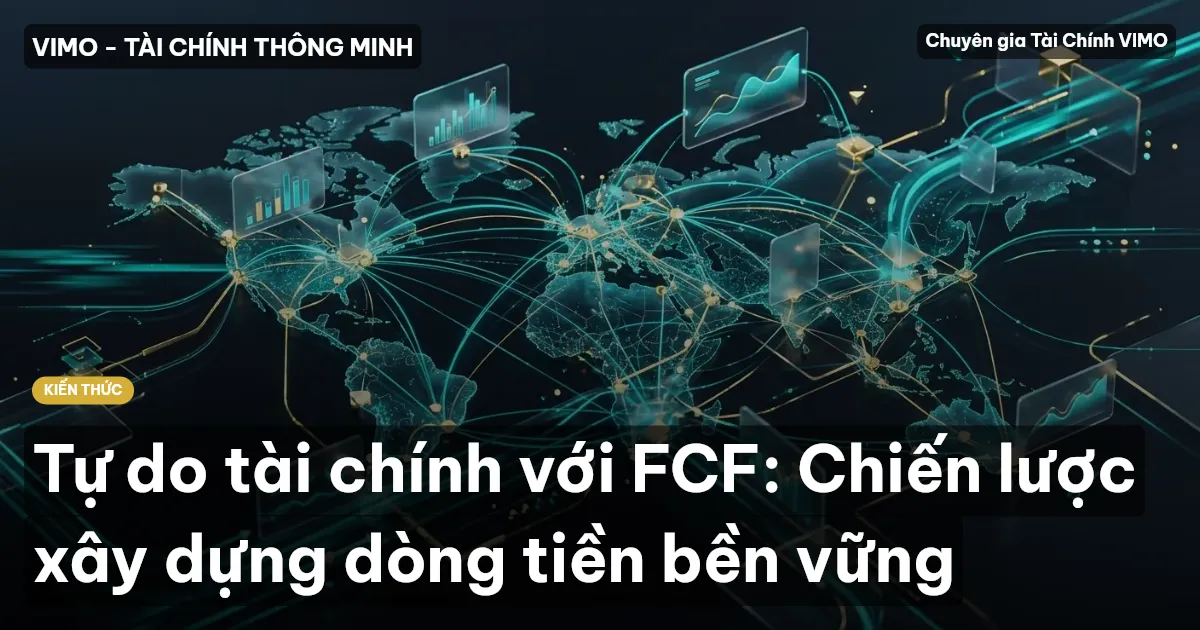 Tự do tài chính với FCF: Chiến lược xây dựng dòng tiền bền vững