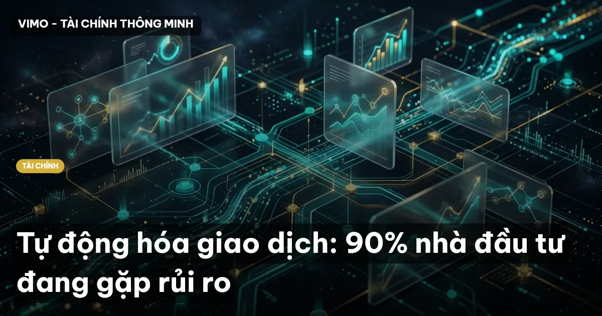 Tự động hóa giao dịch: 90% nhà đầu tư đang gặp rủi ro
