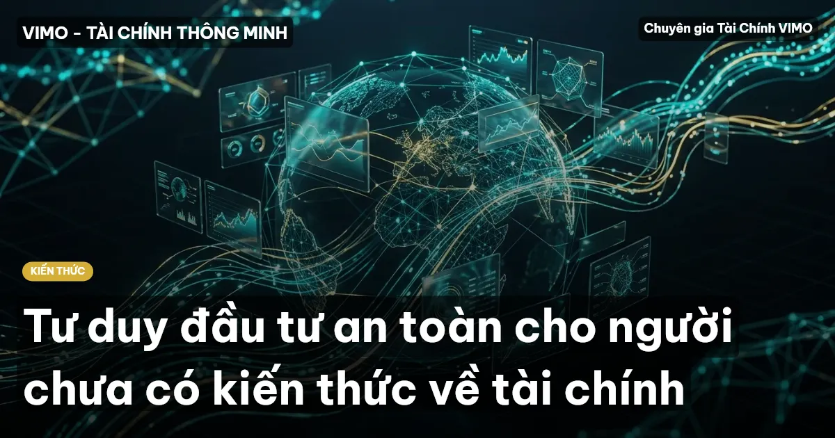 Tư duy đầu tư an toàn cho người chưa có kiến thức về tài chính