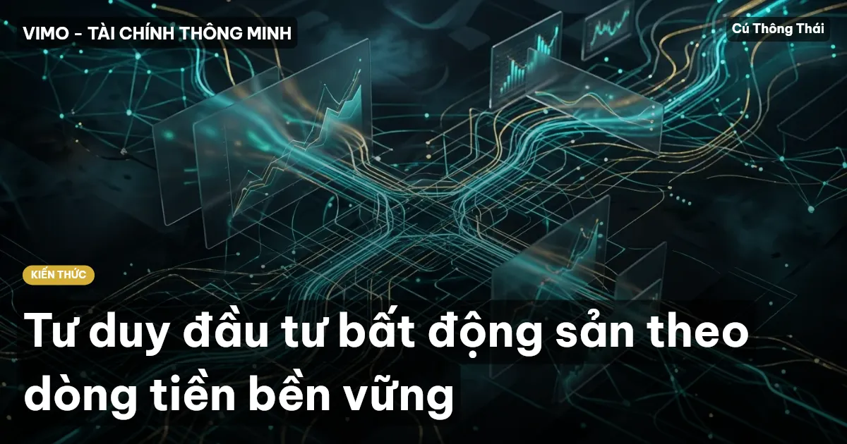 Tư duy đầu tư bất động sản theo dòng tiền bền vững