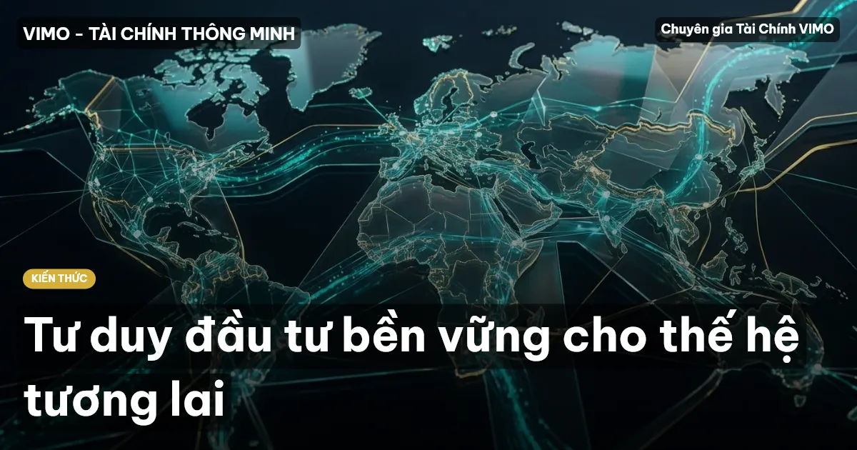 Tư duy đầu tư bền vững cho thế hệ tương lai