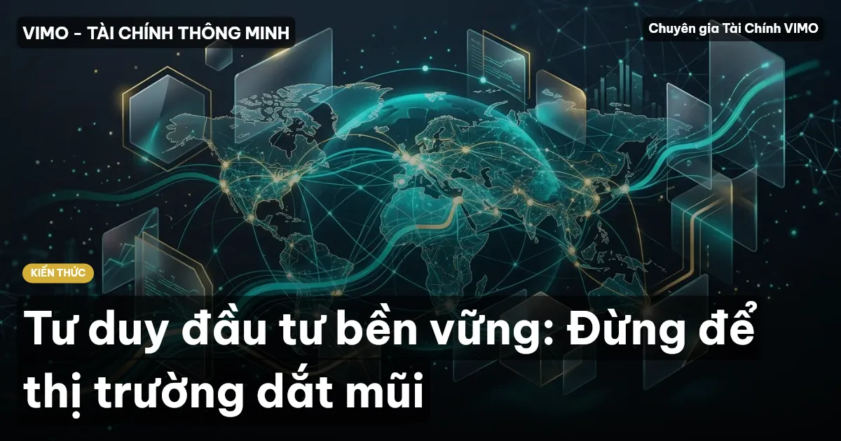 Tư duy đầu tư bền vững: Đừng để thị trường dắt mũi