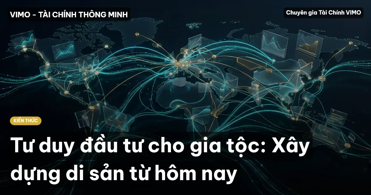 Tư duy đầu tư cho gia tộc: Xây dựng di sản từ hôm nay