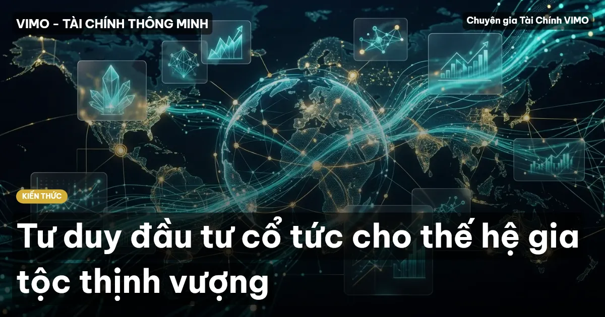Tư duy đầu tư cổ tức cho thế hệ gia tộc thịnh vượng