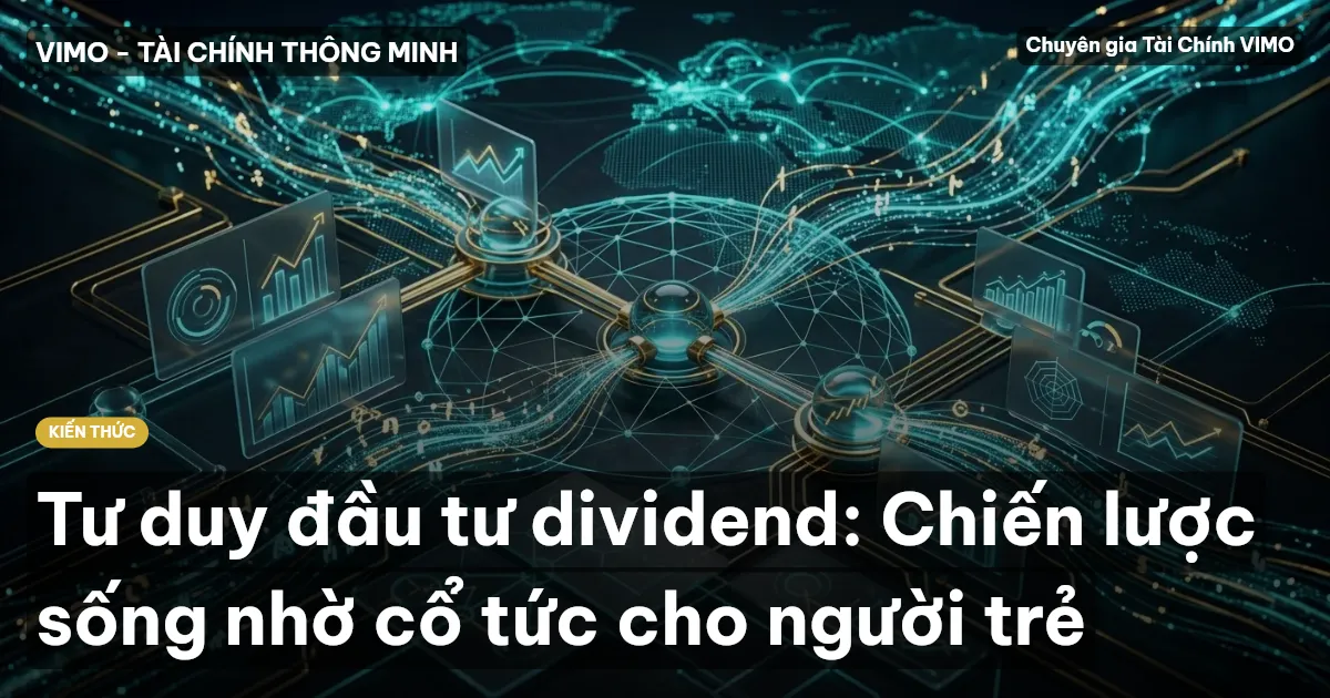 Tư duy đầu tư dividend: Chiến lược sống nhờ cổ tức cho người trẻ