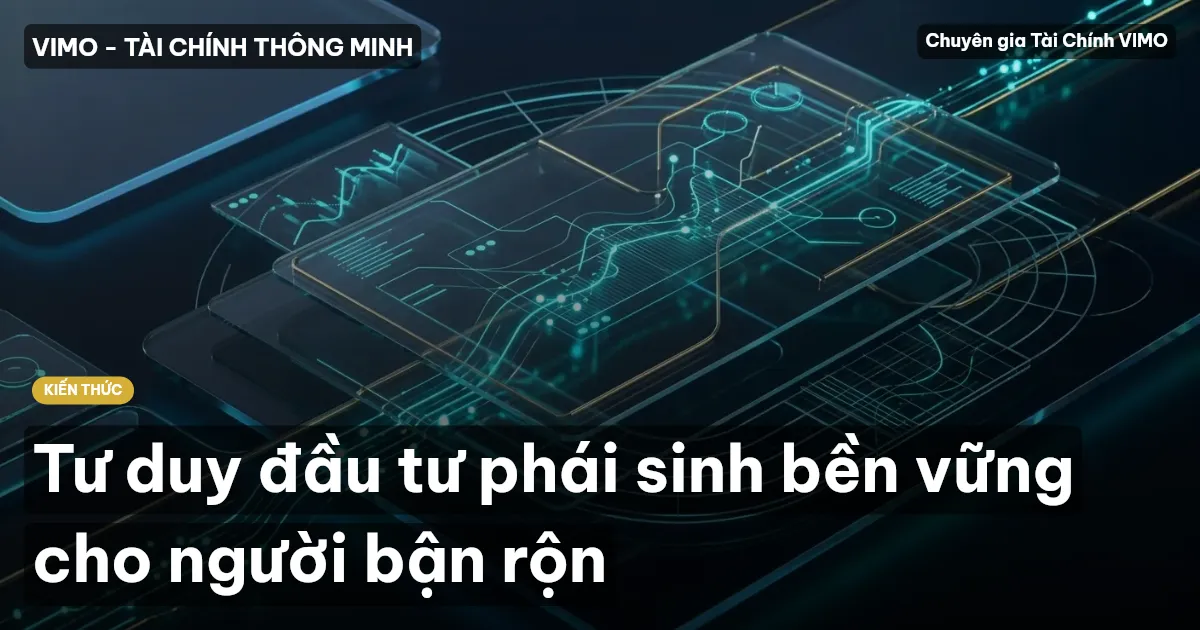 Tư duy đầu tư phái sinh bền vững cho người bận rộn