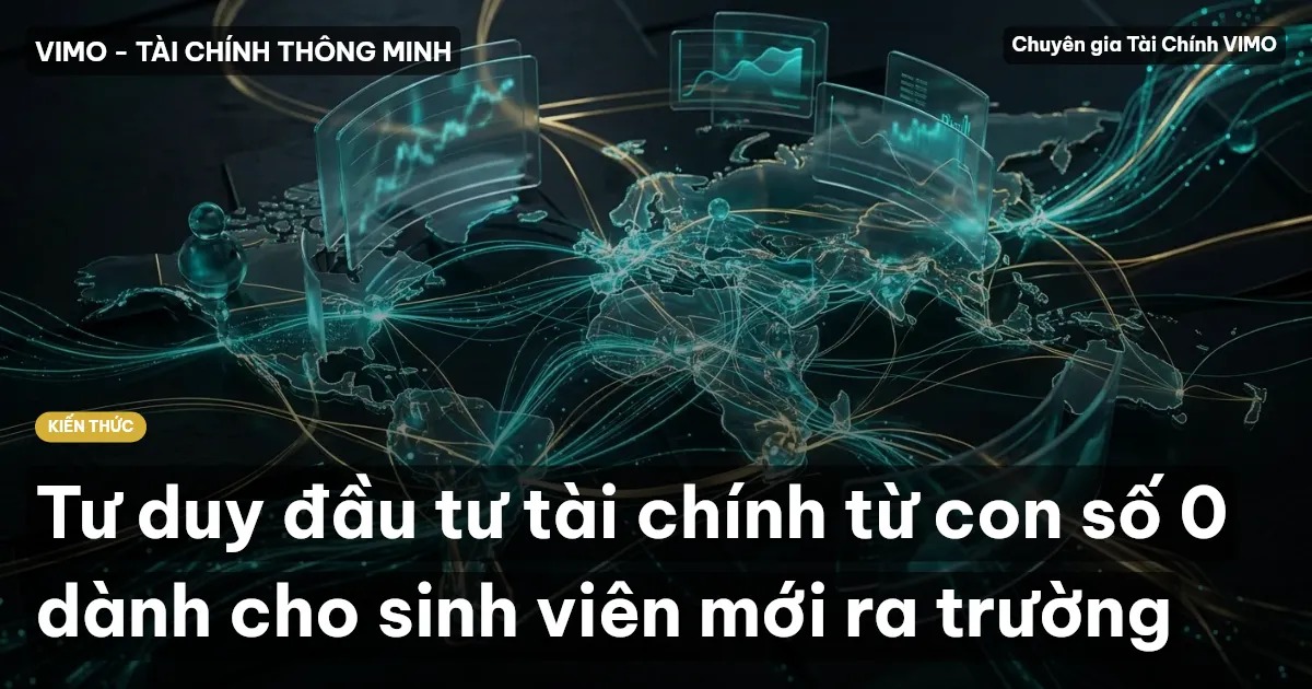 Tư duy đầu tư tài chính từ con số 0 dành cho sinh viên mới ra trường