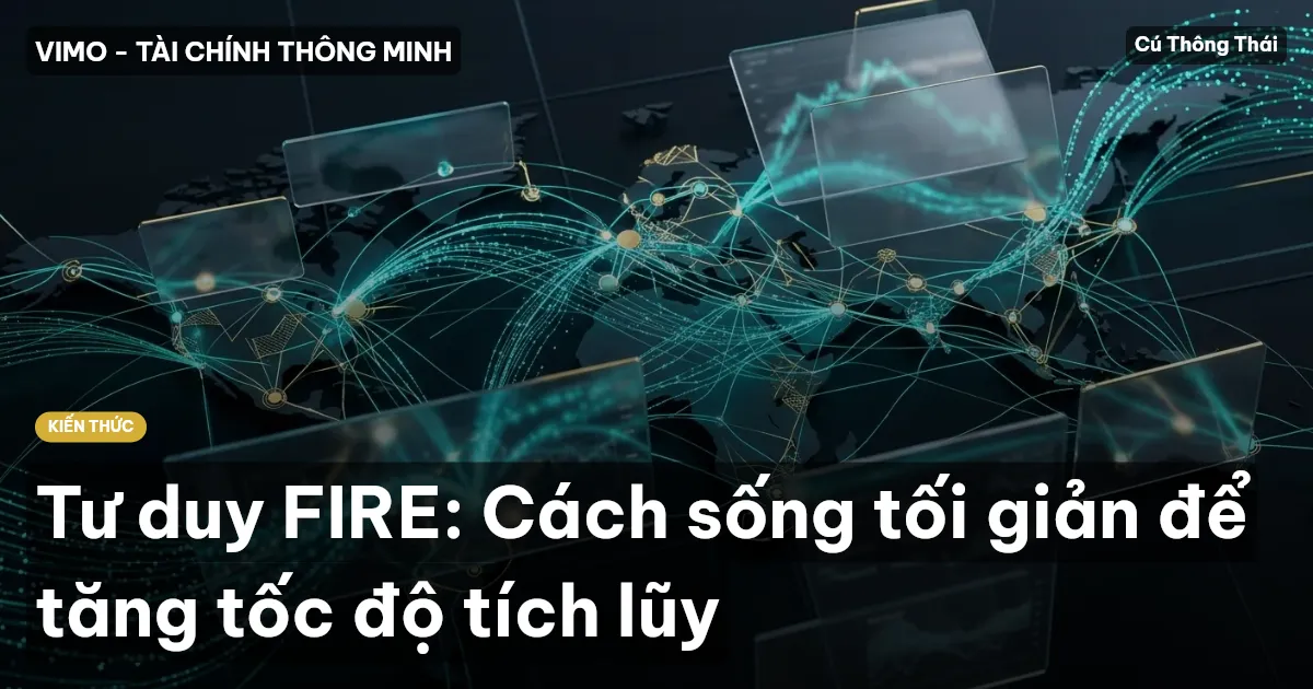 Tư duy FIRE: Cách sống tối giản để tăng tốc độ tích lũy