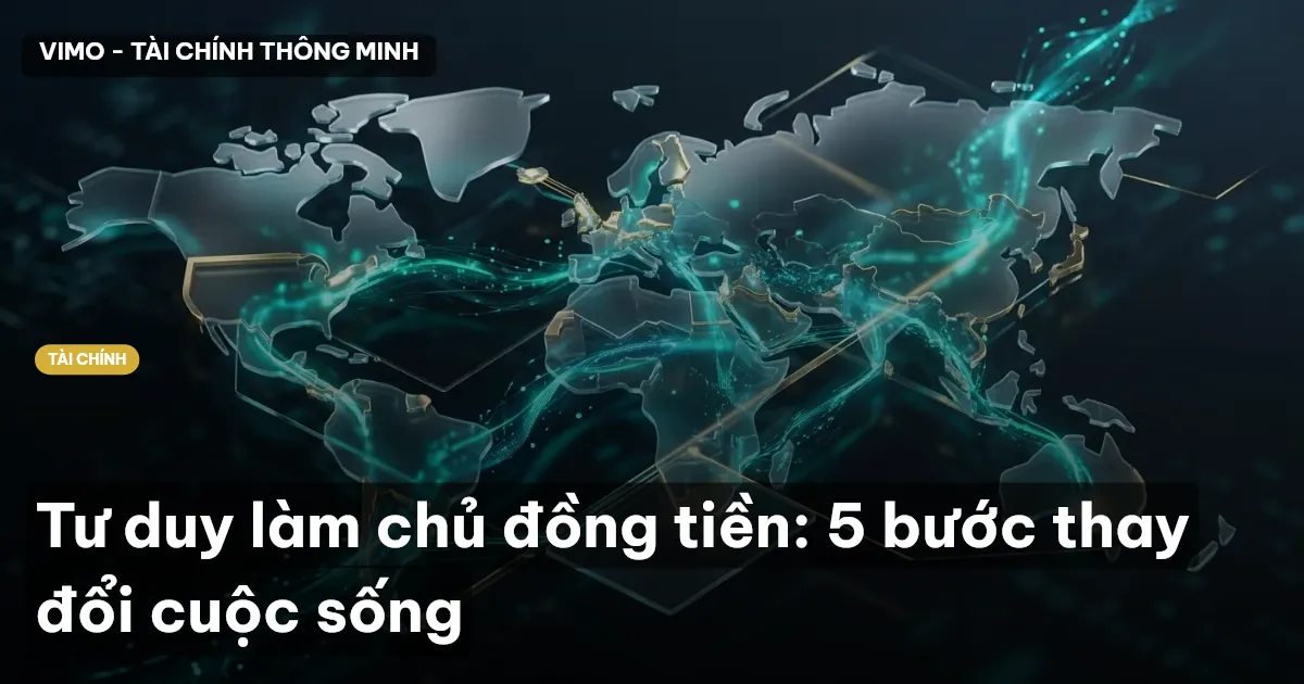Tư duy làm chủ đồng tiền: 5 bước thay đổi cuộc sống