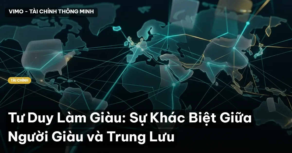 Tư Duy Làm Giàu: Sự Khác Biệt Giữa Người Giàu và Trung Lưu