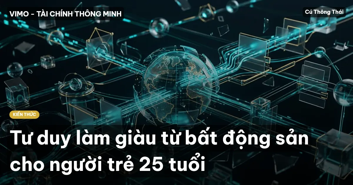 Tư duy làm giàu từ bất động sản cho người trẻ 25 tuổi