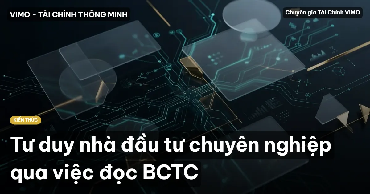 Tư duy nhà đầu tư chuyên nghiệp qua việc đọc BCTC