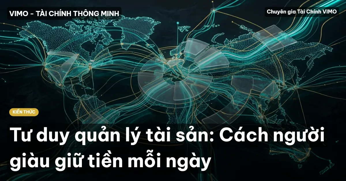 Tư duy quản lý tài sản: Cách người giàu giữ tiền mỗi ngày