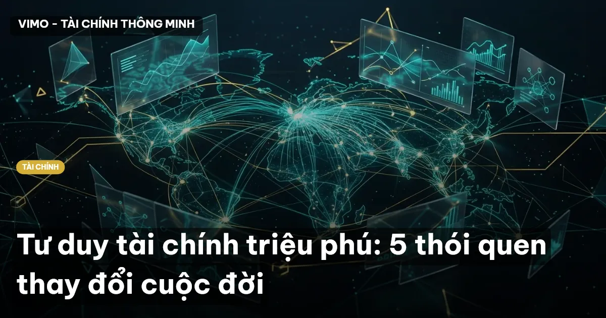 Tư duy tài chính triệu phú: 5 thói quen thay đổi cuộc đời