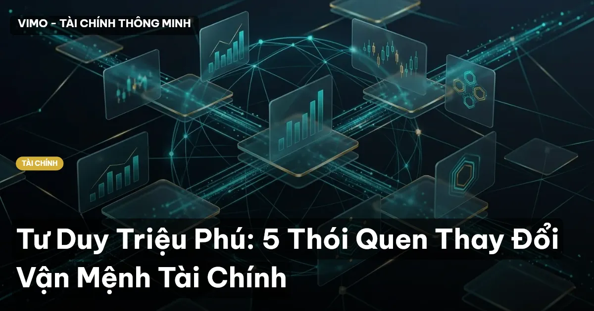 Tư Duy Triệu Phú: 5 Thói Quen Thay Đổi Vận Mệnh Tài Chính