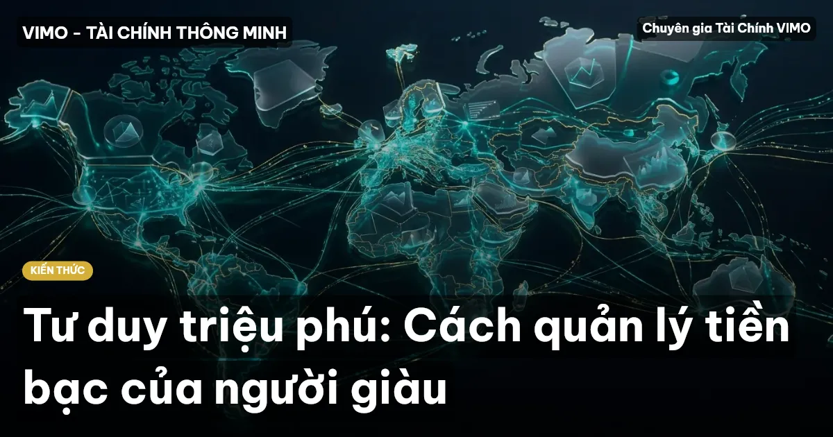 Tư duy triệu phú: Cách quản lý tiền bạc của người giàu