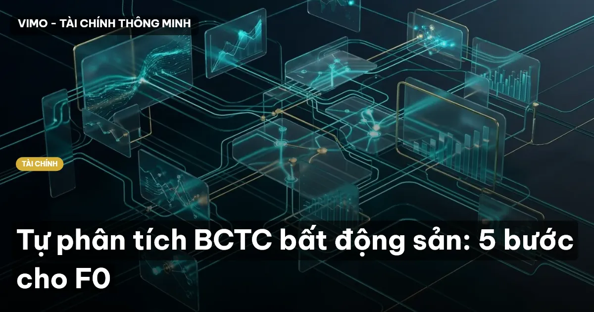 Tự phân tích BCTC bất động sản: 5 bước cho F0
