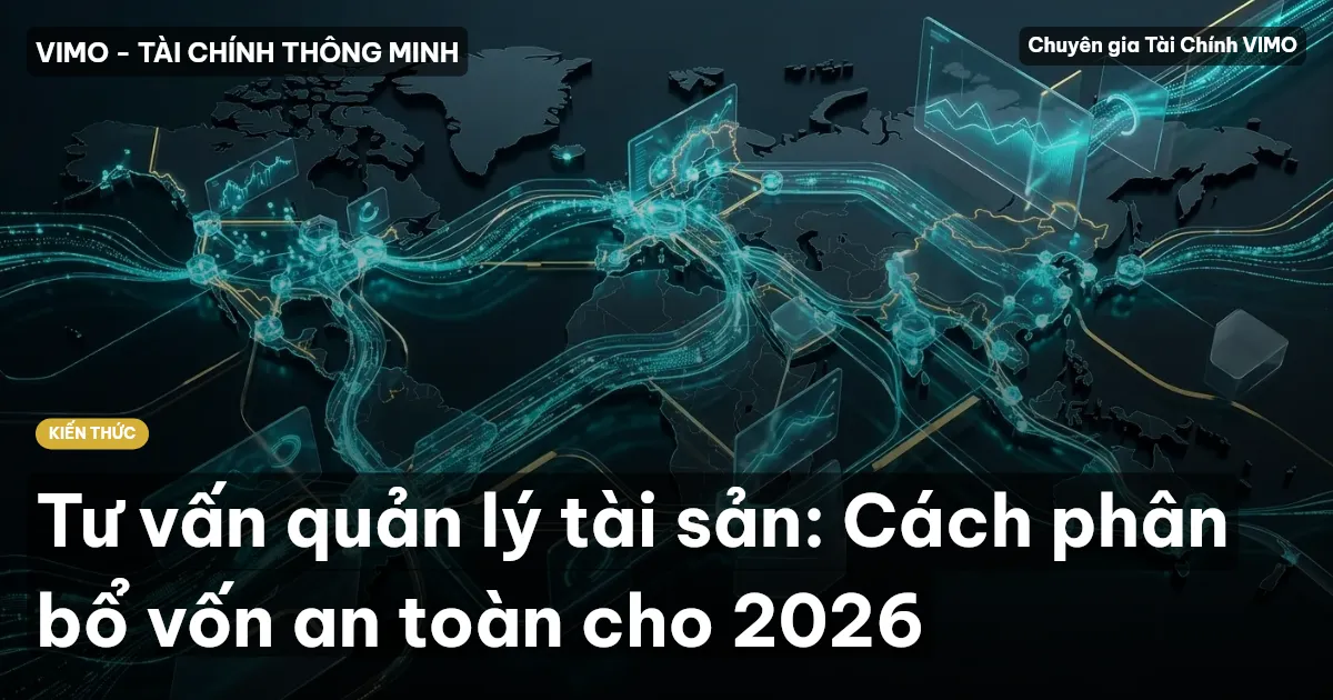 Tư vấn quản lý tài sản: Cách phân bổ vốn an toàn cho 2026