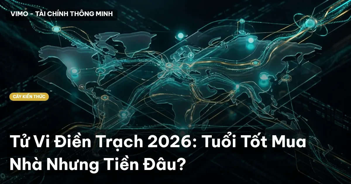 Tử Vi Điền Trạch 2026: Tuổi Tốt Mua Nhà Nhưng Tiền Đâu?