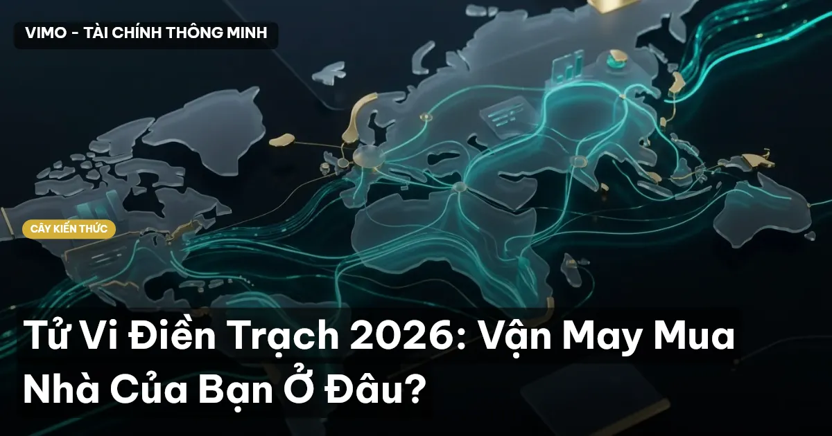 Tử Vi Điền Trạch 2026: Vận May Mua Nhà Của Bạn Ở Đâu?