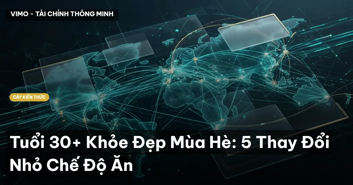 Tuổi 30+ Khỏe Đẹp Mùa Hè: 5 Thay Đổi Nhỏ Chế Độ Ăn