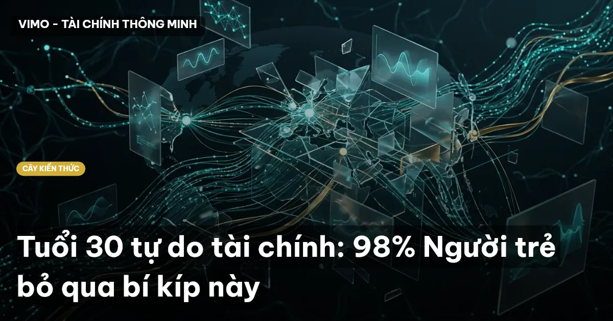Tuổi 30 tự do tài chính: 98% Người trẻ bỏ qua bí kíp này