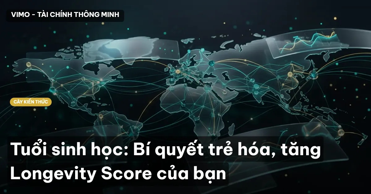 Tuổi sinh học: Bí quyết trẻ hóa, tăng Longevity Score của bạn