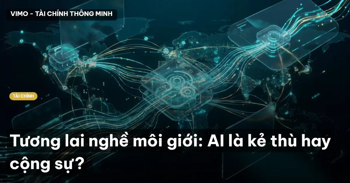 Tương lai nghề môi giới: AI là kẻ thù hay cộng sự?
