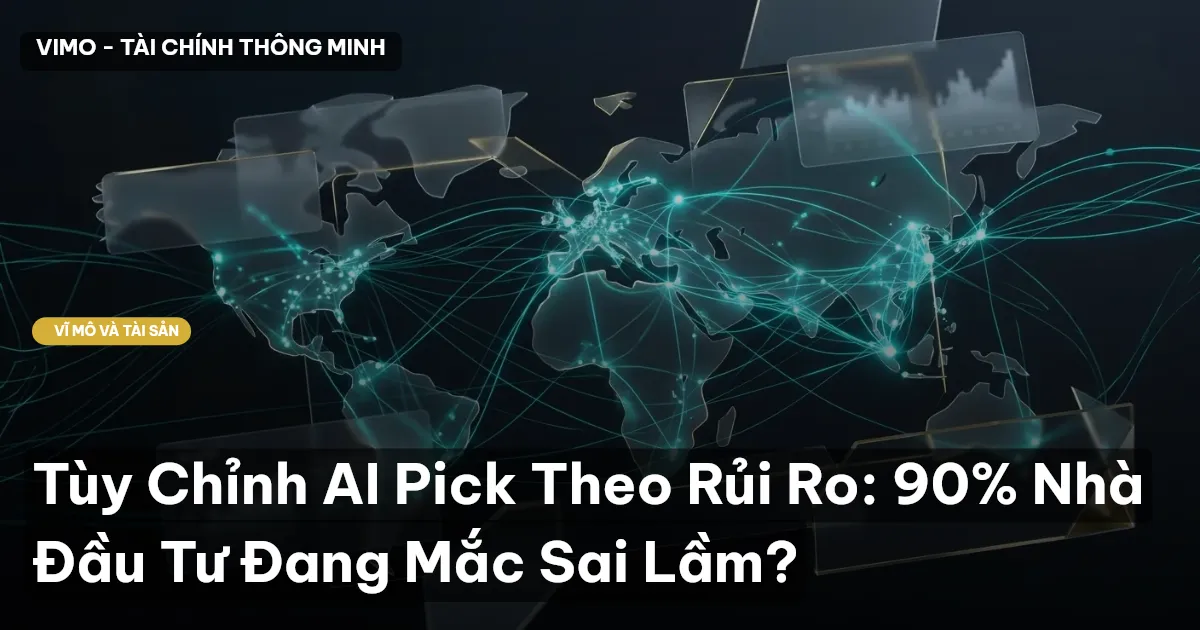 Tùy Chỉnh AI Pick Theo Rủi Ro: 90% Nhà Đầu Tư Đang Mắc Sai Lầm?