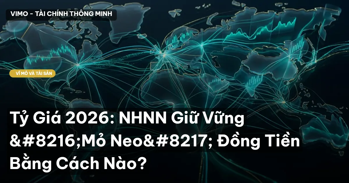 Tỷ Giá 2026: NHNN Giữ Vững ‘Mỏ Neo’ Đồng Tiền Bằng Cách Nào?
