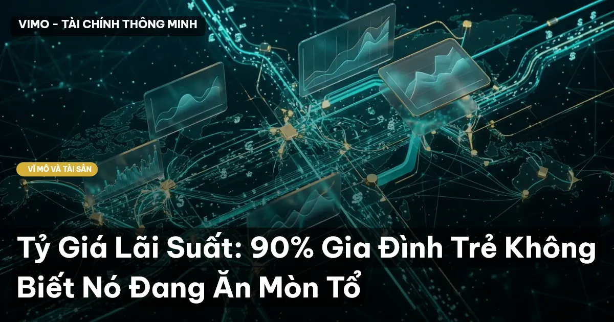 Tỷ Giá Lãi Suất: 90% Gia Đình Trẻ Không Biết Nó Đang Ăn Mòn Tổ