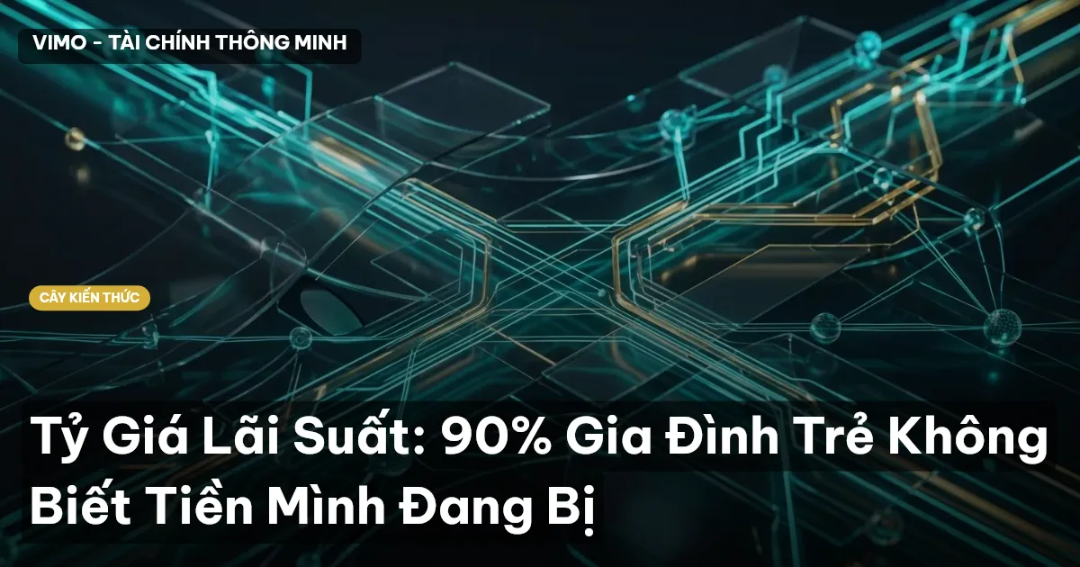 Tỷ Giá Lãi Suất: 90% Gia Đình Trẻ Không Biết Tiền Mình Đang Bị