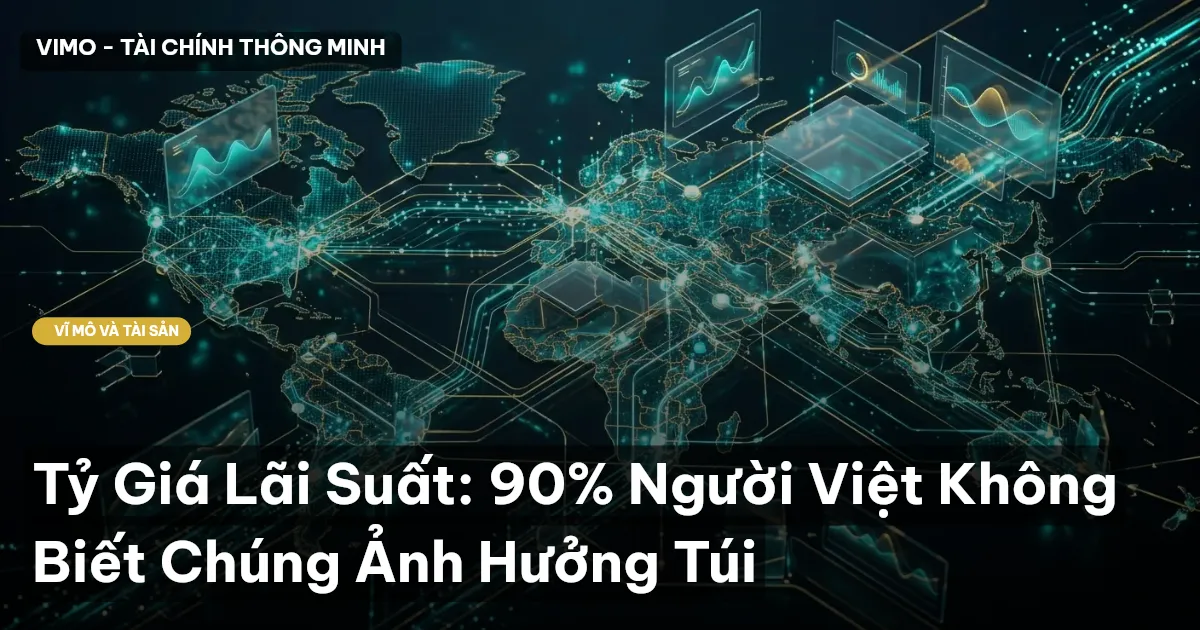 Tỷ Giá Lãi Suất: 90% Người Việt Không Biết Chúng Ảnh Hưởng Túi
