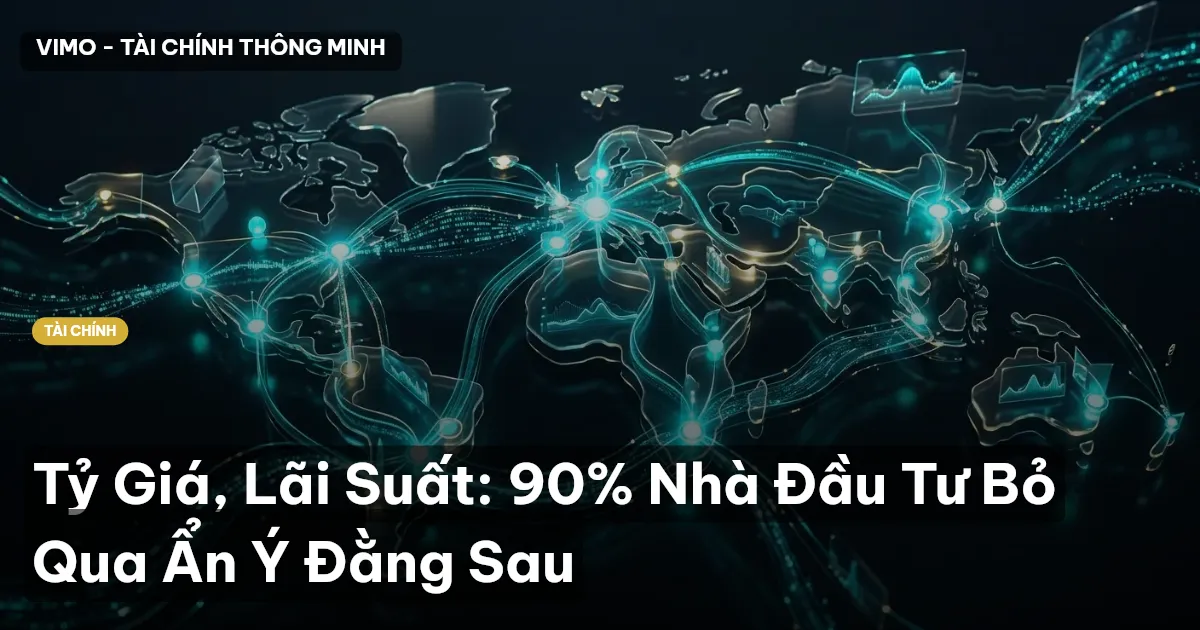 Tỷ Giá, Lãi Suất: 90% Nhà Đầu Tư Bỏ Qua Ẩn Ý Đằng Sau