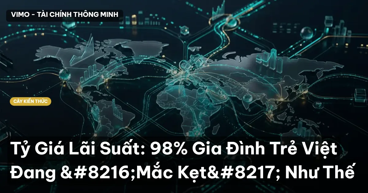Tỷ Giá Lãi Suất: 98% Gia Đình Trẻ Việt Đang ‘Mắc Kẹt’ Như Thế