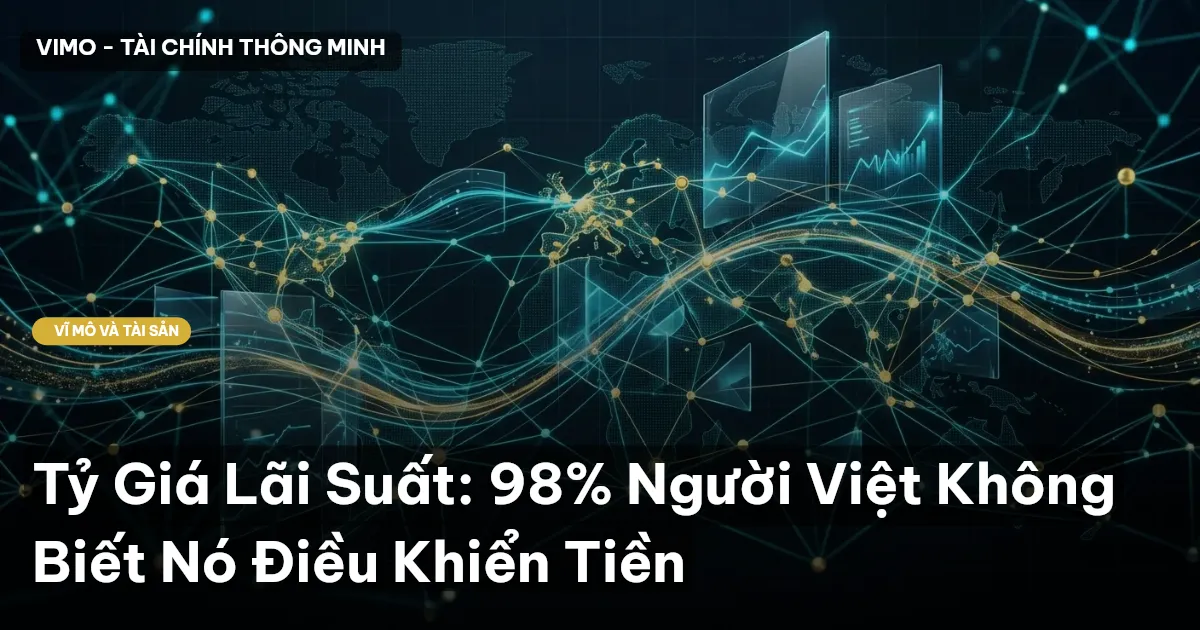 Tỷ Giá Lãi Suất: 98% Người Việt Không Biết Nó Điều Khiển Tiền