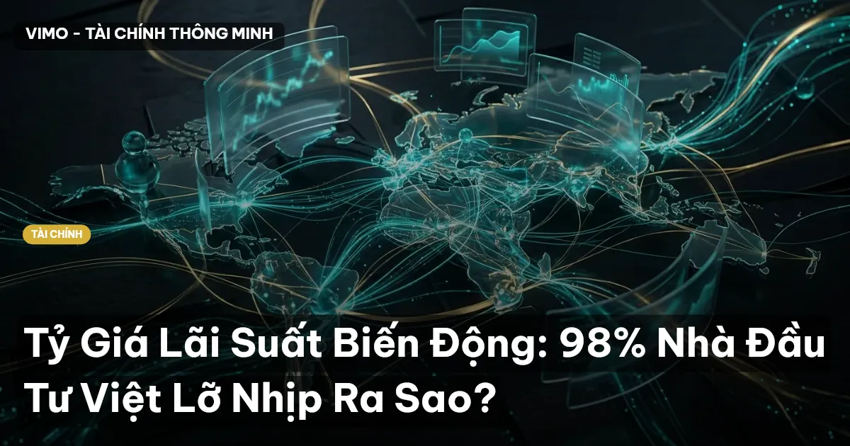 Tỷ Giá Lãi Suất Biến Động: 98% Nhà Đầu Tư Việt Lỡ Nhịp Ra Sao?